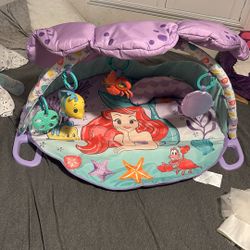 Little Mermaid Tummy Time Mat 
