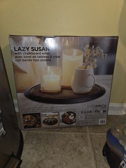 Brown lazy susan