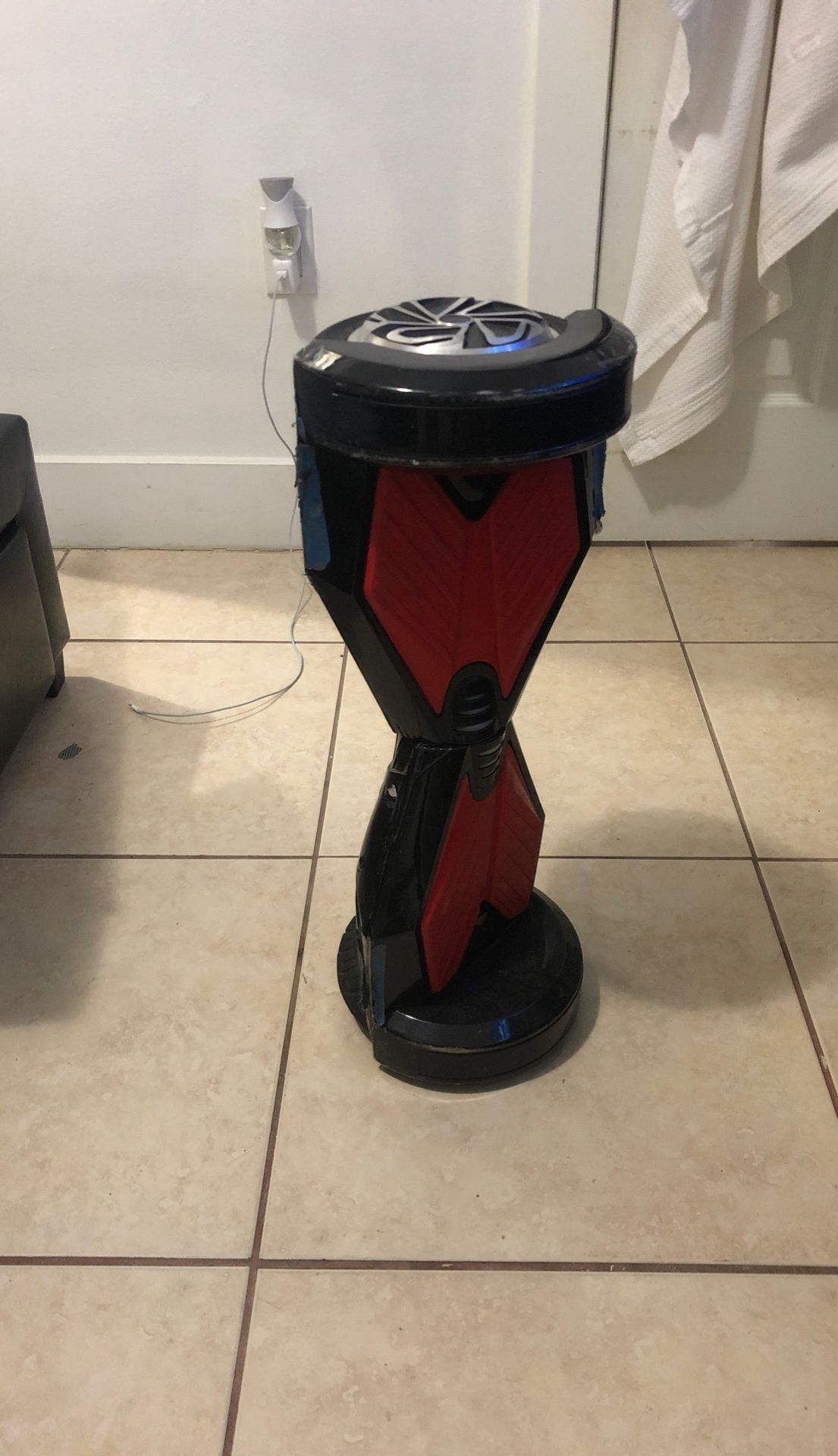 Hover board with Bluetooth speakers