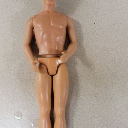 Vintage 1968 Mattel Ken Doll No Clothes