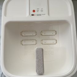 Foot Spa w/massage rollers and heated,  Sharper Image Spahaven  (USED ONCE)