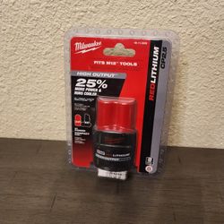 MILWAUKEE M12 HIGH OUTPUT 2.5 