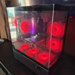 GAMING PC AMD 6800XT 16gb i3 10100 16gb 3600Mts RAM Windows 11 180gb ssd 1tb hdd