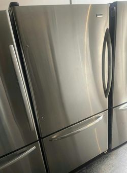 Kenmore 3-Door Refrigerator Stainless Steel FrenchDoor