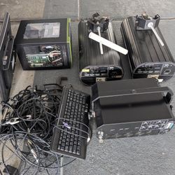 Stage Lights And Laser Light System 