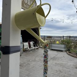 Decorative Watering Cans With Glass Beads 
