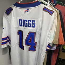 Stefon Diggs New stitched NFLJersey  Shipping Available  Size Large Or XL  Located in pompano beach, fl shipping available 