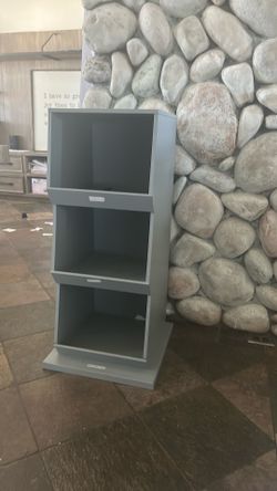 Grey Wooden Storage