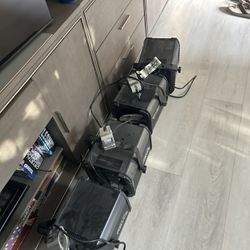 American DJ Lights And Round Truss