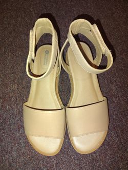 Women's Giani Bernini Constancia Ankle Strap Desert Wedge Sandals