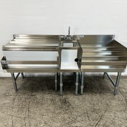 NSF 66 ins Stainless Steel Combination Cocktail Station FS301224

