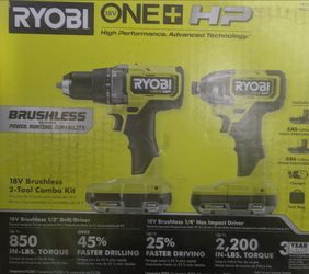 Brand new Ryobi tools