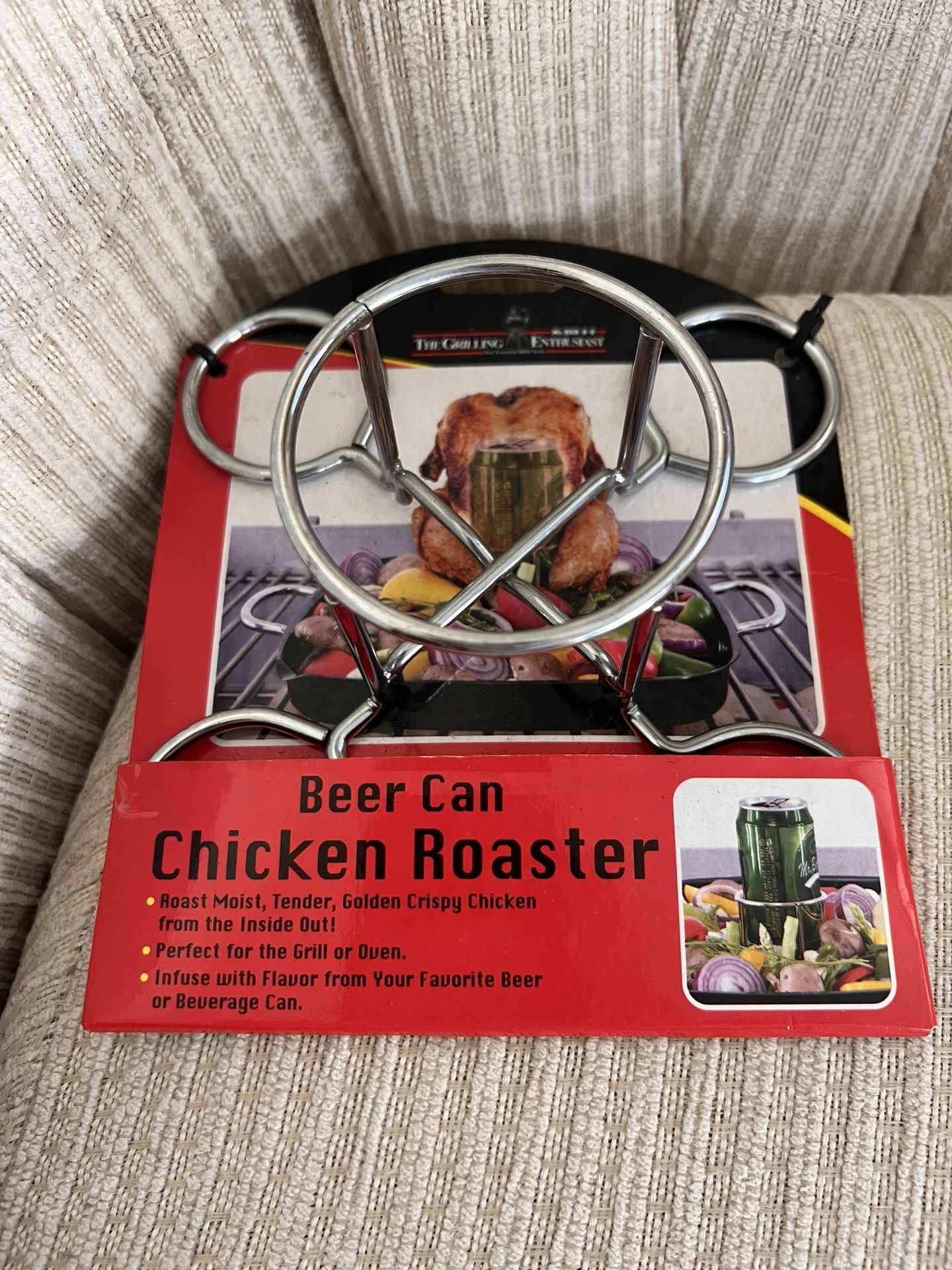 Beer Can chicken roaster