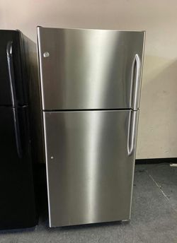 Stainless Steel Top Mount Refrigerator