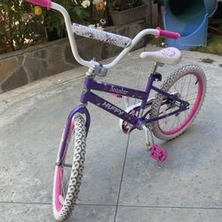 Girl 20” bike White FOR SALE