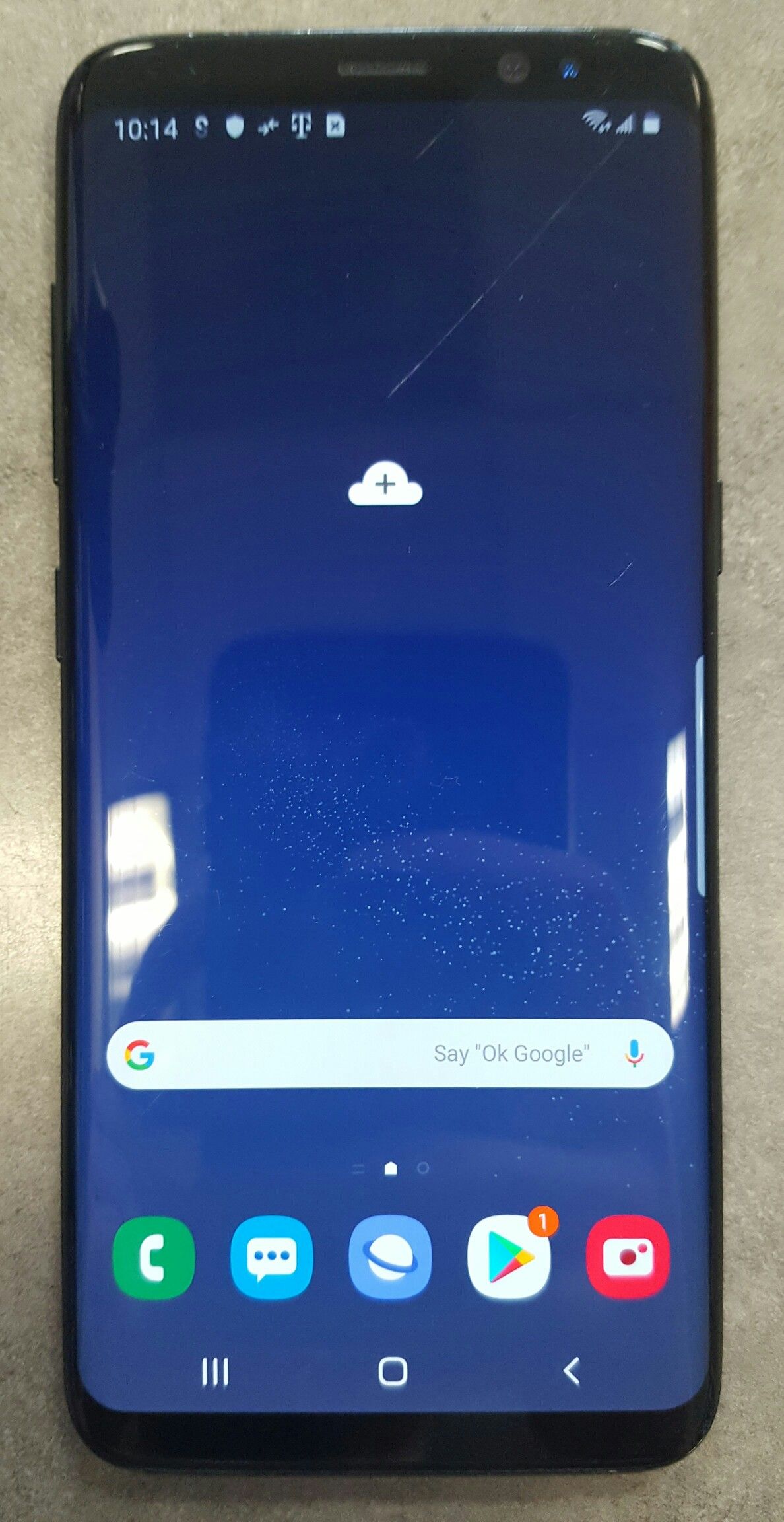 T-Mobile or MetroPCS Samsung Galaxy S8 64gb Black Android Smart Cell ...