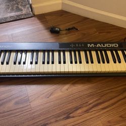 M-Audio Keystation  61-key Keyboard Controller With Cable And AC Adaptor $120 Firm On Price