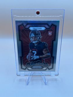2023 Bijan Robinson silver Prizm variation rookie card🔥
