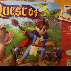 Quest 64 - Nintendo 64 Brand New