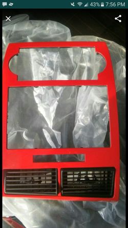 Dodge charger rt double din face oem