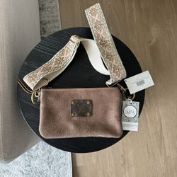 Keep It Gypsy Leather Crossbody Bag