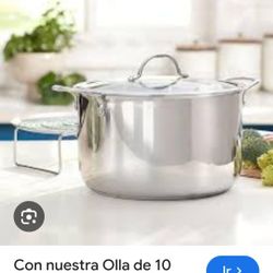 Olla D 10qts Con Parrilla 