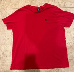 U.S. Polo Assn. T-Shirt Red XXL - Classic Fit Double Horseman Logo