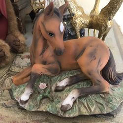 Pony Made From Porcelain. Collector Piece.