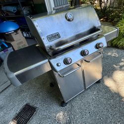 Weber Genesis 3-Burner Propane Grill Package + Tank & Cover