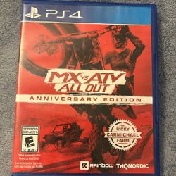 MX Vs. ATV All Out Anniversary Edition PS4 Game