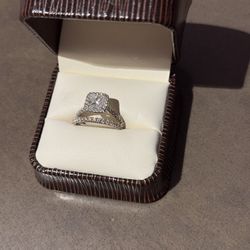 Engagement And Wedding Ring