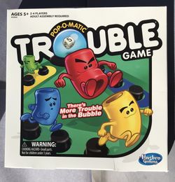 Trouble Board Game Pop-O-Matic