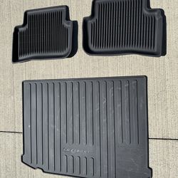 GR Corolla factory all weather floor mats