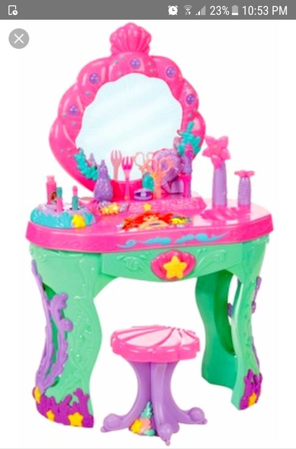 Little Mermaid Vanity Replacement Parts Ideas Disney Princess Ariel Little Mermaid Magical Talking Salon Vanity