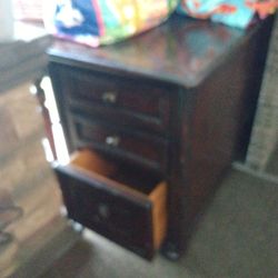 2 Real Wood End tables