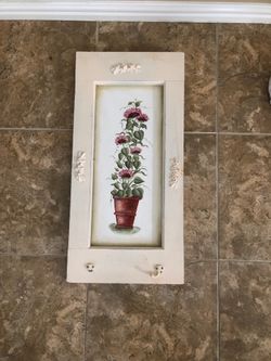 Wall floral decor