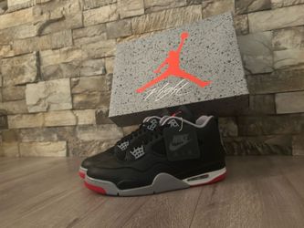 Jordan 4 Retro Black (Mint Condition) size 11.5  $215