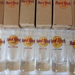 NEW Hardrock Cafe Shotglass Collection 