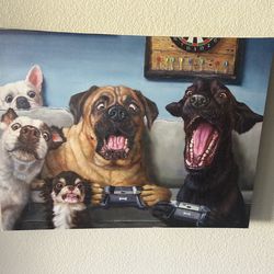 Frame Picture And Food Storage