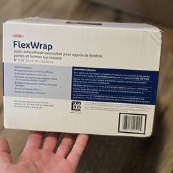 DuPont FlexWrap Self-Adhesive Flashing (6" x 75 ft) — NEW