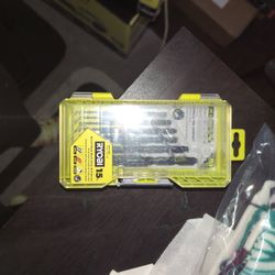 Ryobi 15 PC Set With Case