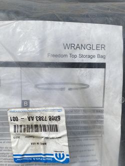 Wrangler Top Cover Bag