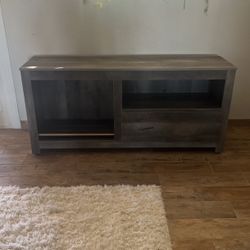 Gray Distressed Entertainment / TV Stand 