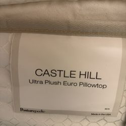 Free Queen Posturepedic Mattress, Box Spring And Frame