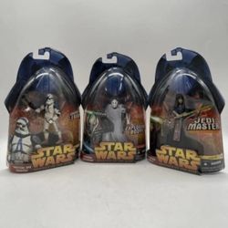 Including Tactical Ops Trooper, General Grevious, and Luminara Unduli Still in o
