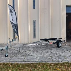 Skiff Boat Aluminum Trailer 