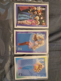 Barbie trading cards