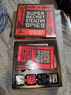 Super Secret Stealthy Spies Board Game