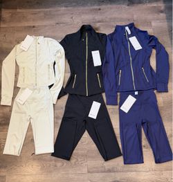 Lululemon Zip Jacket and Pants Set – 3 Colors