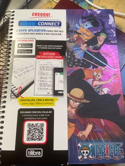 One Piece spiral notebook in like-new condition.